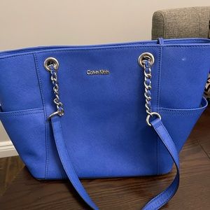 Royal Blue Calvin Klein Purse